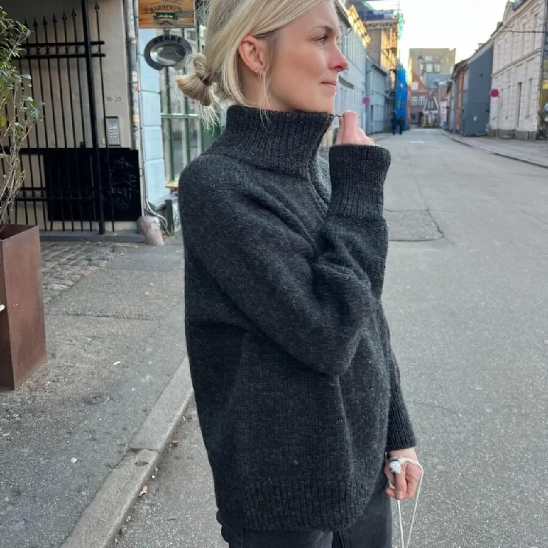 Year-End Clearance Rollkragenpullover Zipper Light Strickanleitung - PetiteKnit (Heft)