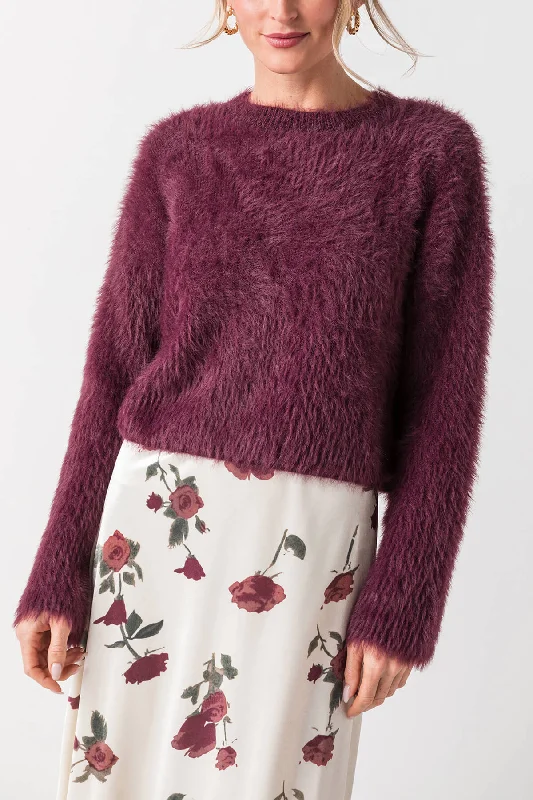 Weekend Shopping Made Better Lucy Paris Laramie Fuzzy Sweater