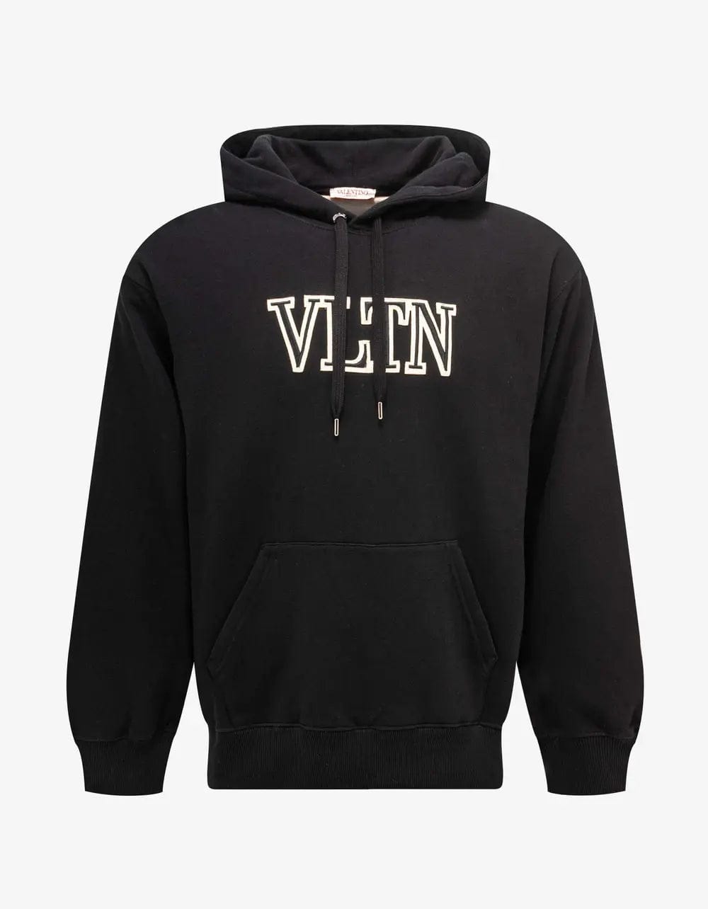 Valentino Garavani Black & White VLTN Embroidered Hoodie