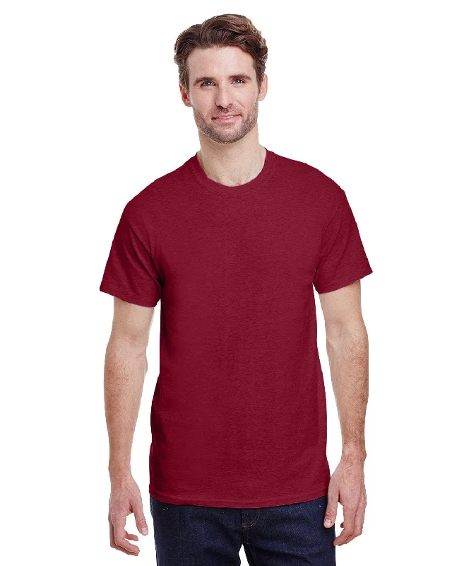 Gildan Ultra Cotton Heavyweight T-Shirt | Antiq Cherry Red