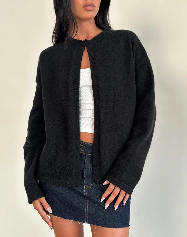 Clearance Event Maureen Cardigan in Black