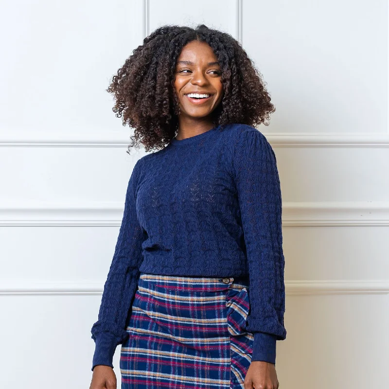 Weekend Bargains to Savor Organic Pointelle Sweater