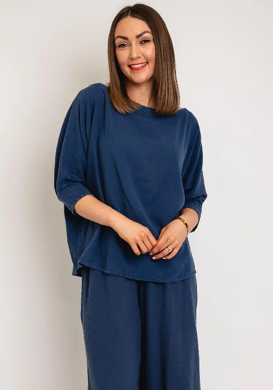 Buy Now One Life Marina Batwing Sleeve Top, Neptune