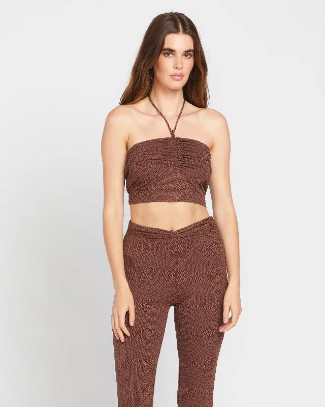 Weekend Deals That Sparkle Desert Dazin Cami Top - Espresso