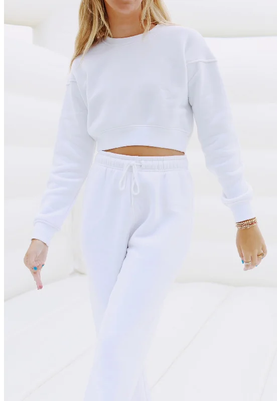 Lowest Price The Billow Sweatshirt - White