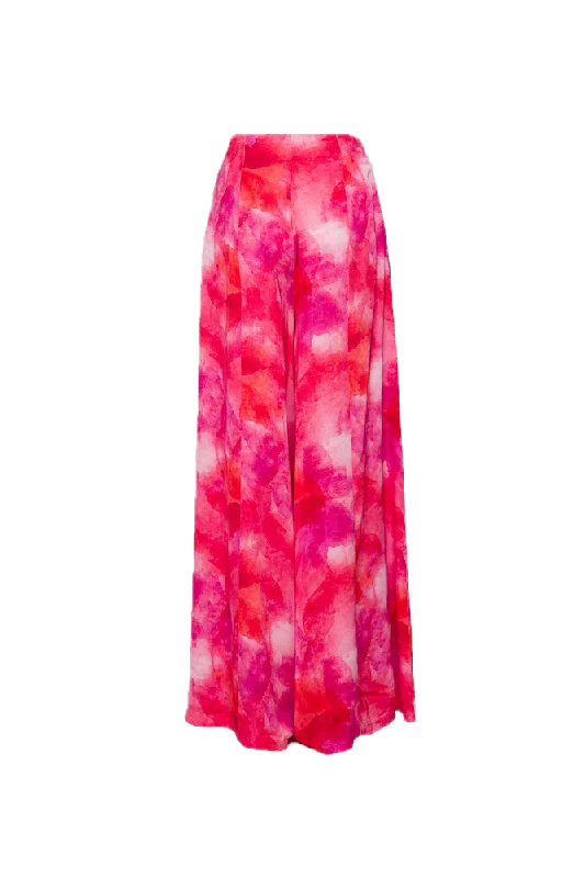 Shop and Save Saiph fucsia print pants