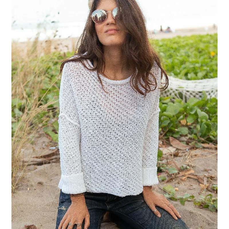 Weekend Savings Sensation Isla Cotton Crew Sweater