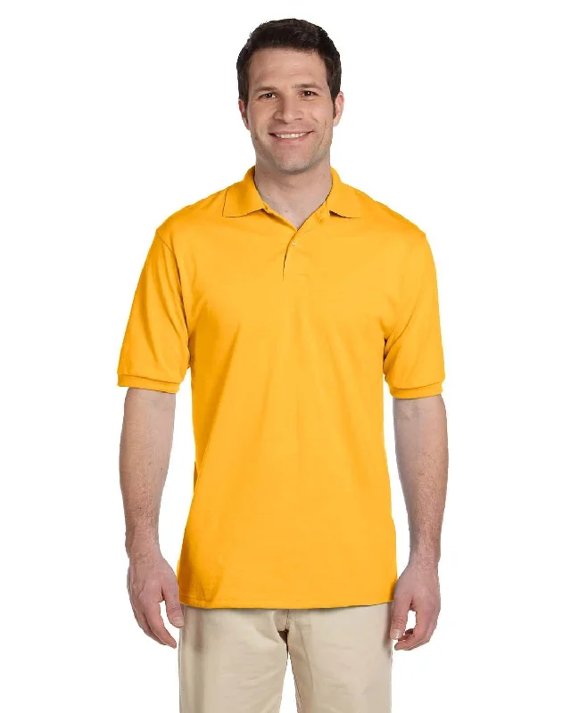 Jerzees 50/50 Jersey Knit Polo Shirt | Gold