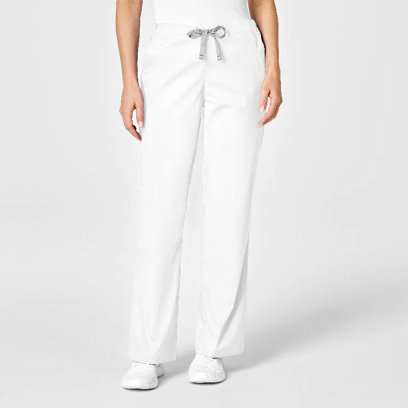Warehouse Sale WonderWORK Women's Flare Leg Scrub Pant - White