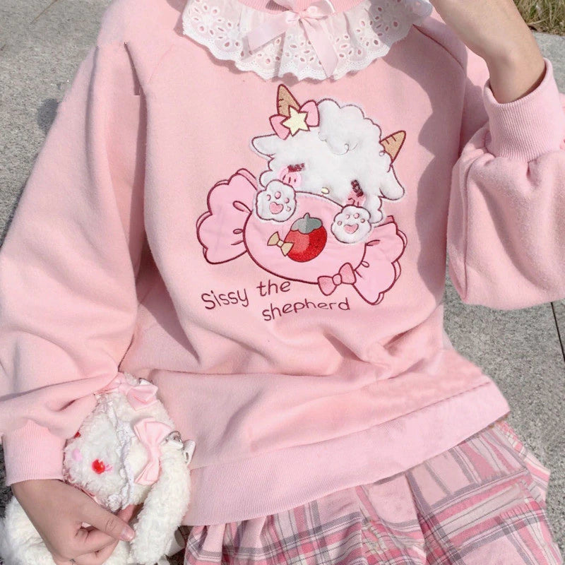 Special Offer Sweetheart Bunny Crewneck