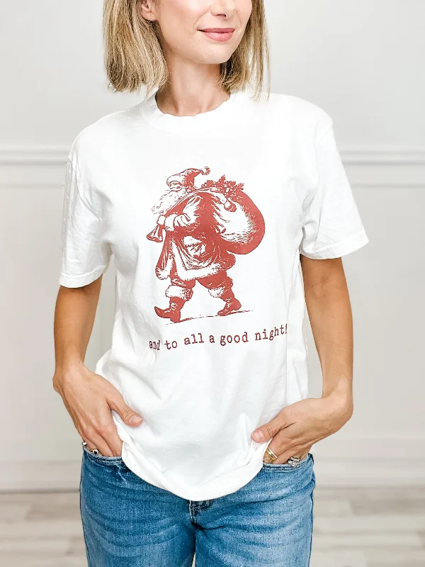 Overstock And to All a Good Night Graphic Tee