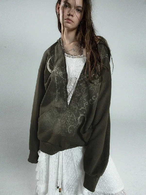 Early Access LOOSE HOODED SWEATSHIRT [S0000010528]