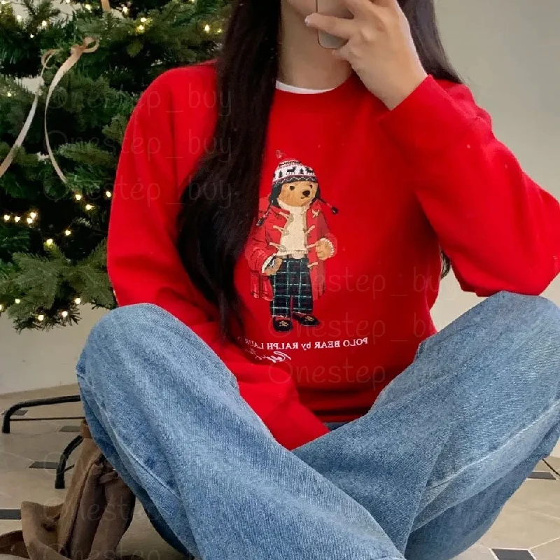 YEAR-End Sale Big Boys Polo Bear Fleece Sweatshirt