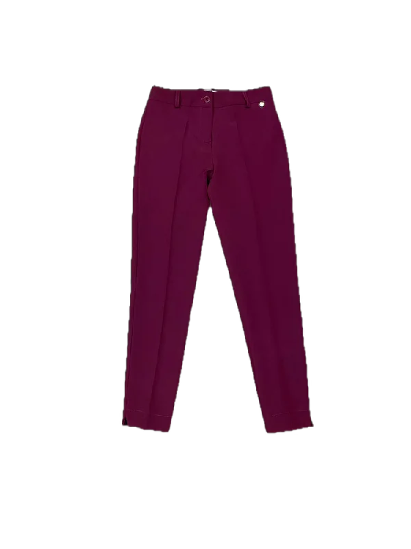 Weekend Discounts to Snag Maryley bordeaux slim pants