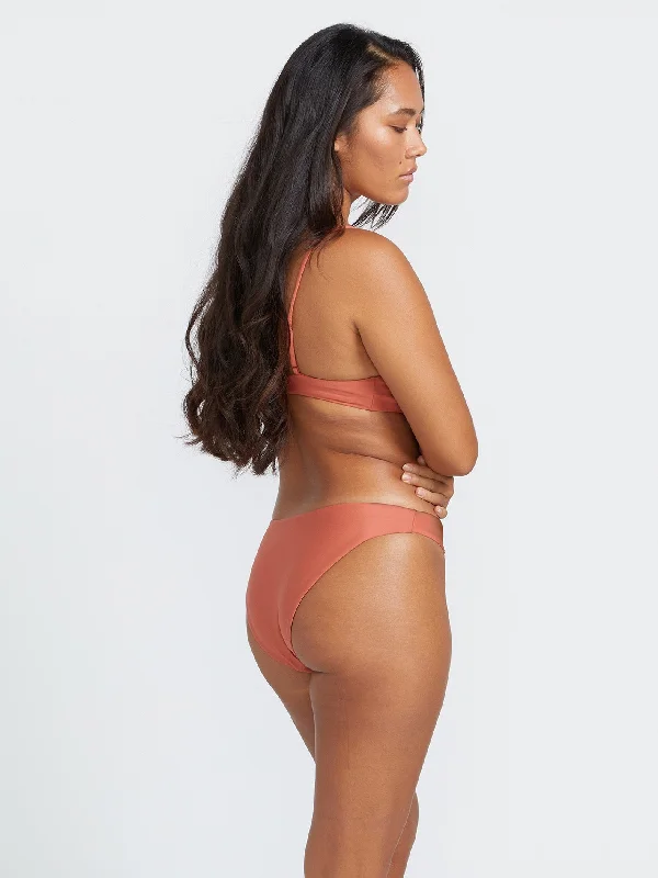 Weekend Special Simply Seamless Full Bikini Bottom - Rosewood