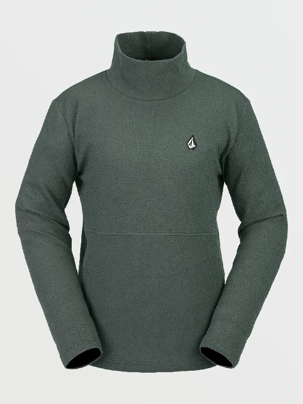 Super Bargain Womens Tech Pullover Fleece - Eucalyptus