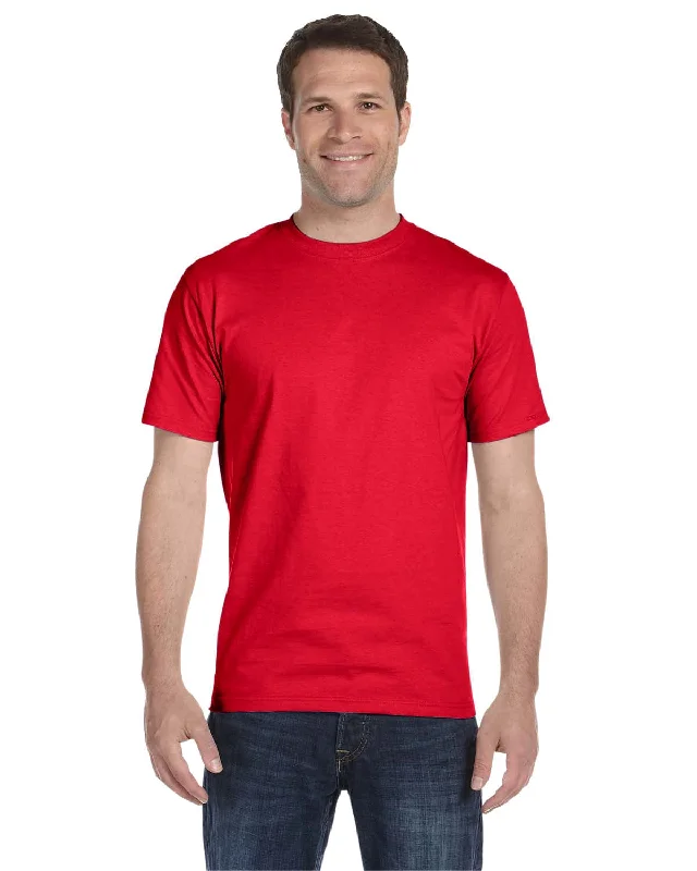 Hanes ComfortSoft 100% Cotton T-Shirt | Athletic Red