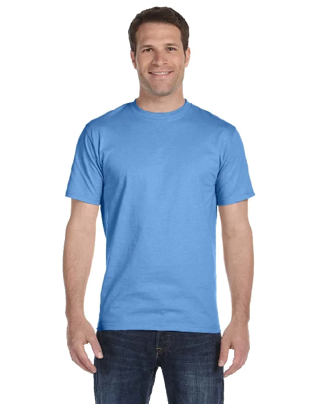 Hanes ComfortSoft 100% Cotton T-Shirt | Aquatic Blue