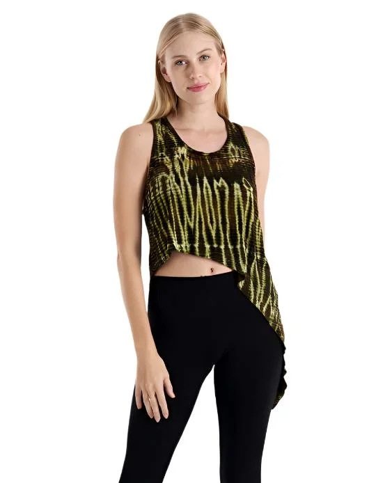 Best Deals Kathmandu Tie Dye Diagonal Cut Tank TH1487