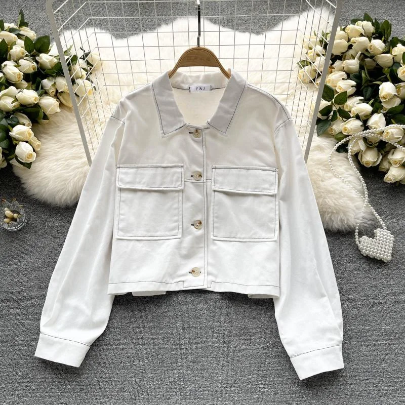 Reduced Prices Early autumn jacket cardigan short coat female  1541