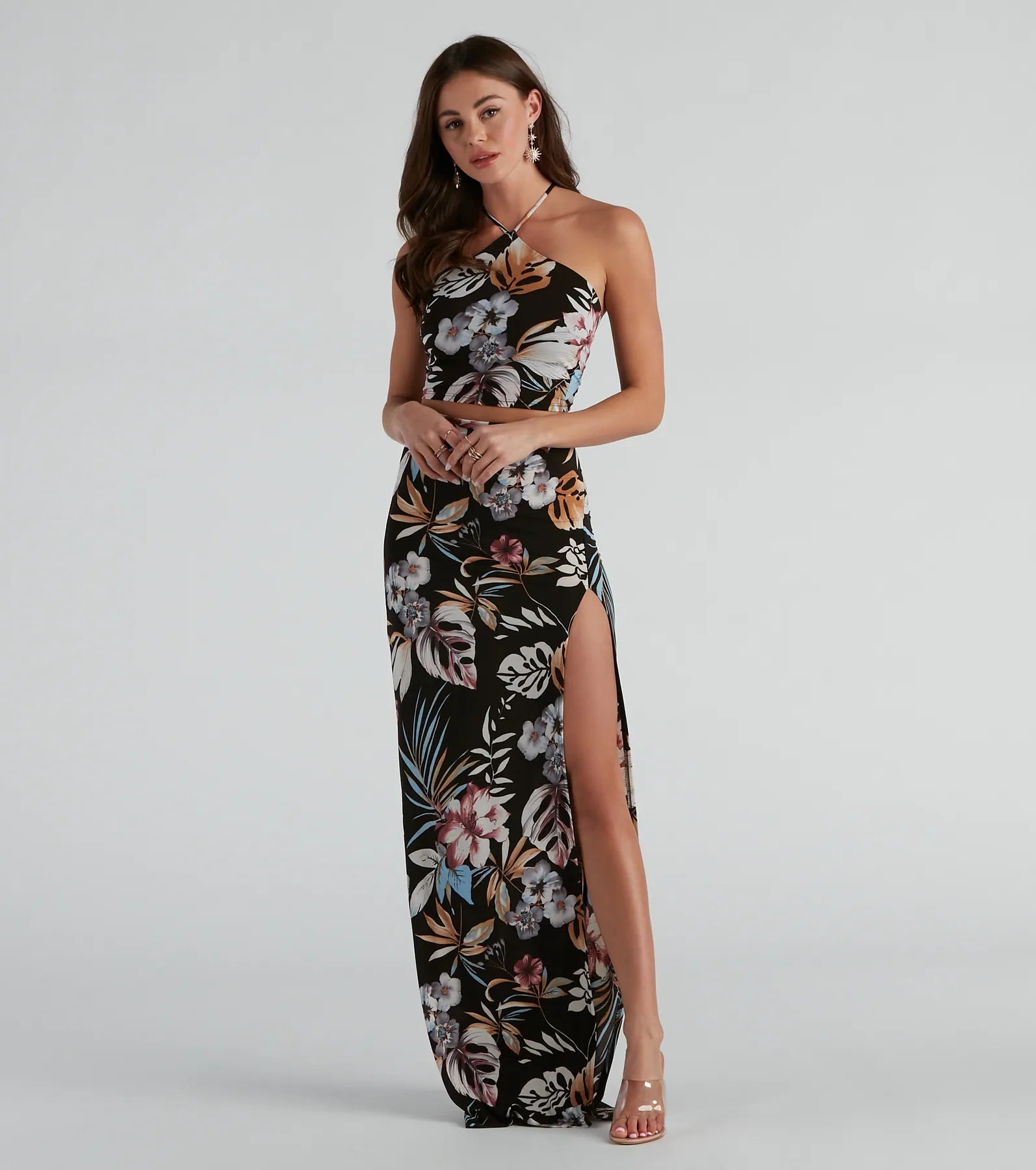 Weekend Deal Ticket To Paradise Halter Crop Top