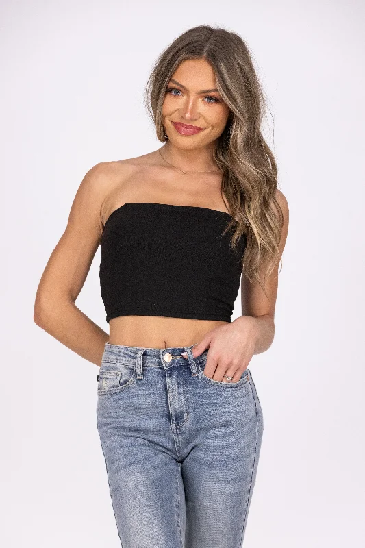 Lowest Prices Essential Ease Cropped Tube Top