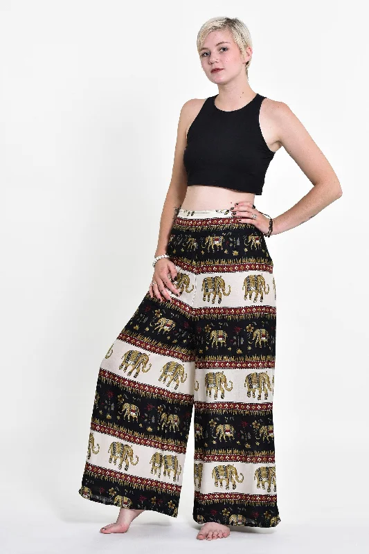 Deal Alert Womens Elephant Bliss Palazzo Pants in Black