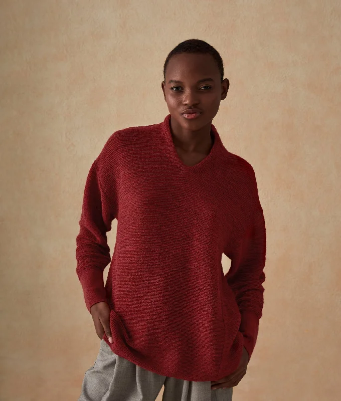 Weekend Bargains to Sizzle A-Shaped Baby Alpaca Sweater