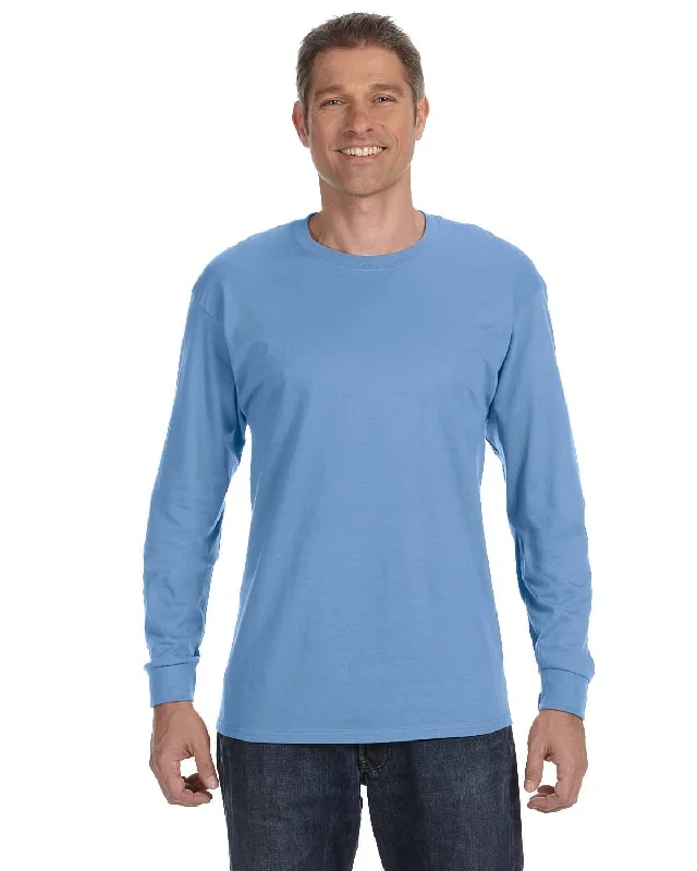 Gildan Heavy Cotton Long Sleeve T-Shirt | Carolina Blue