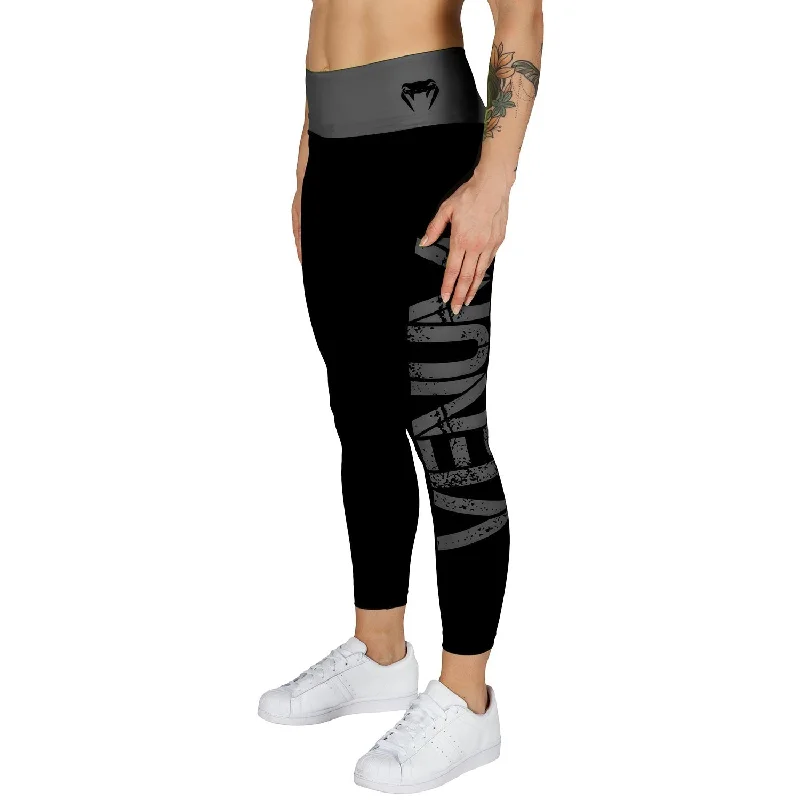 Special Offer Venum Power Leggings - Black/Grey