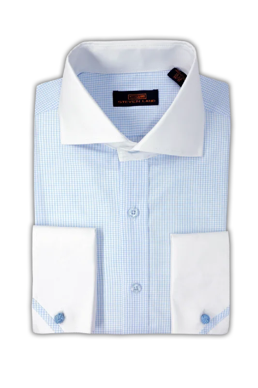 Steven Land Dress shirt | Lowell | Spread Collar | 100% Cotton