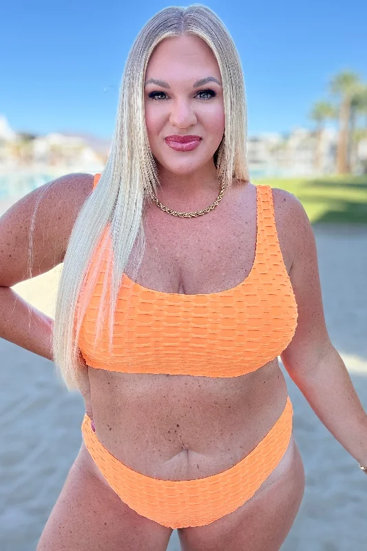 Value Deals Oh So Orange Swim Top