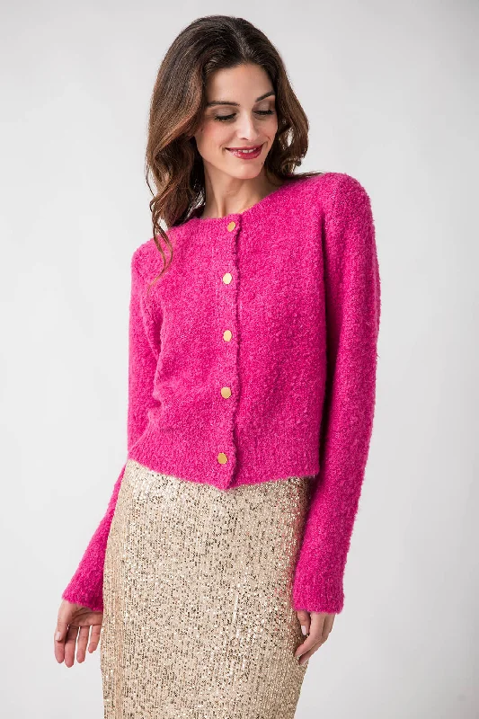 While Supplies Last Lili Sidonio Eyelash Cardigan