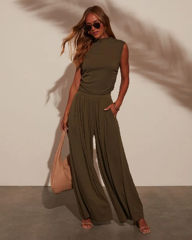 Holiday Sale Tatum Sleeveless High Neck Top