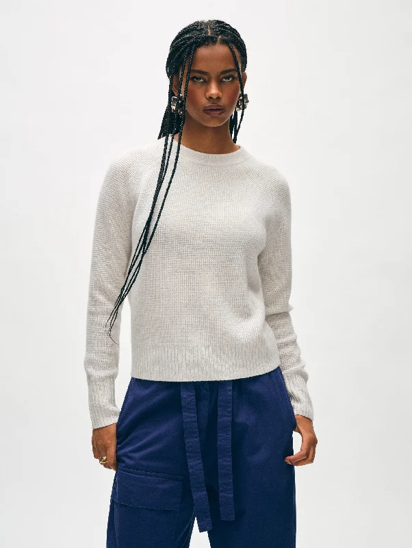 Limited Supply Cashmere Waffle Sweater