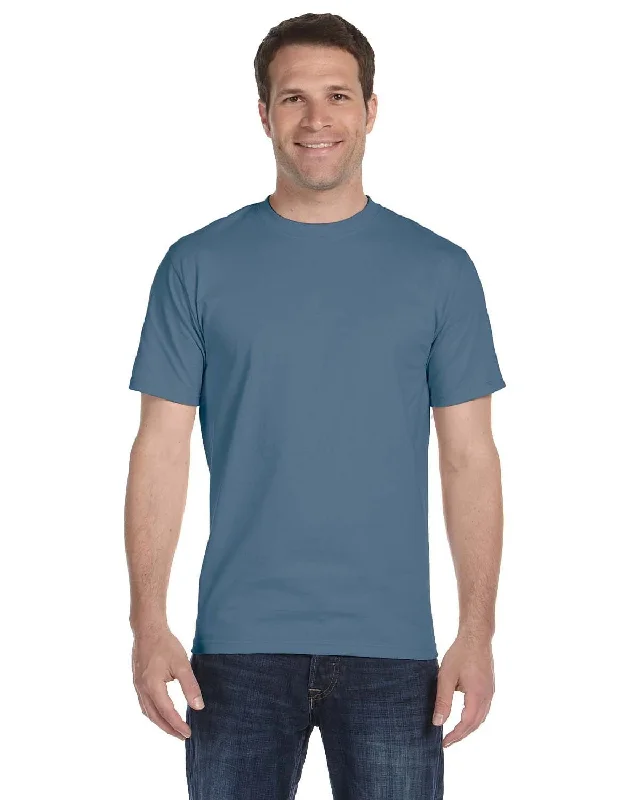 Hanes ComfortSoft 100% Cotton T-Shirt | Denim Blue