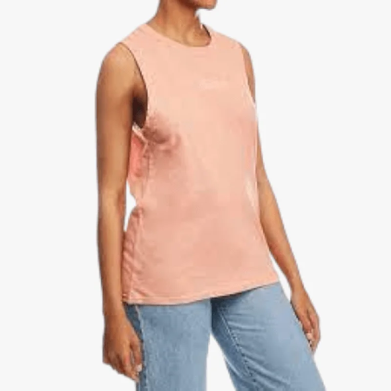 Amazing Deals Rvca Womens Small Rvca Tank Vest Rosette Pink