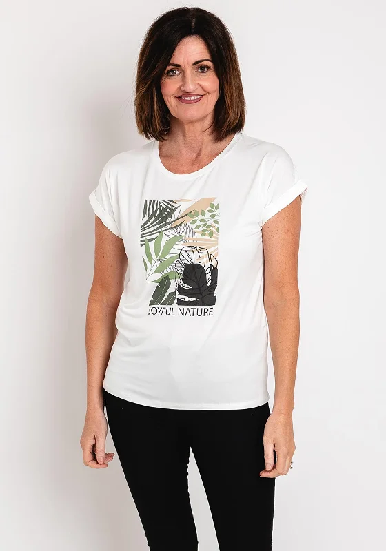 Epic Deals Soyaconcept Marica Graphic Print T-Shirt, White