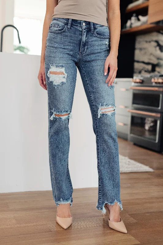 Daily Specials O'Hara Destroyed Straight Jeans
