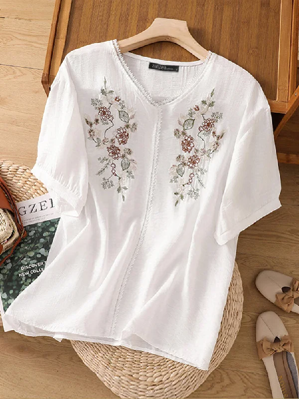 Weekend Discounts to Celebrate Premium White Embroidered Tunics for Women's, Luxurious and Fashionable Weekend Discounts to Celebrate Premium White Embroidered Tunics for Women's, Luxurious and Fashionable