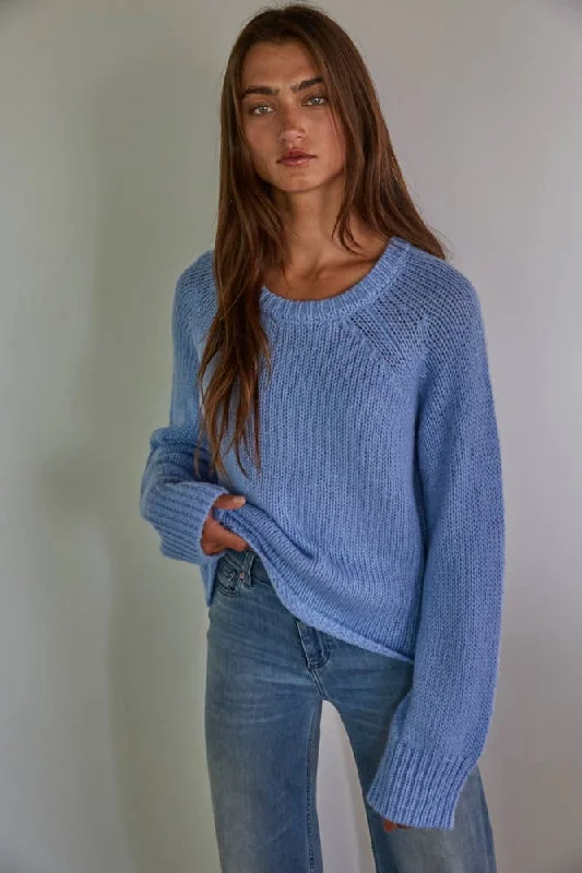 Weekend Discounts to Indulge In Alpaca Sweater Ribbed Detail