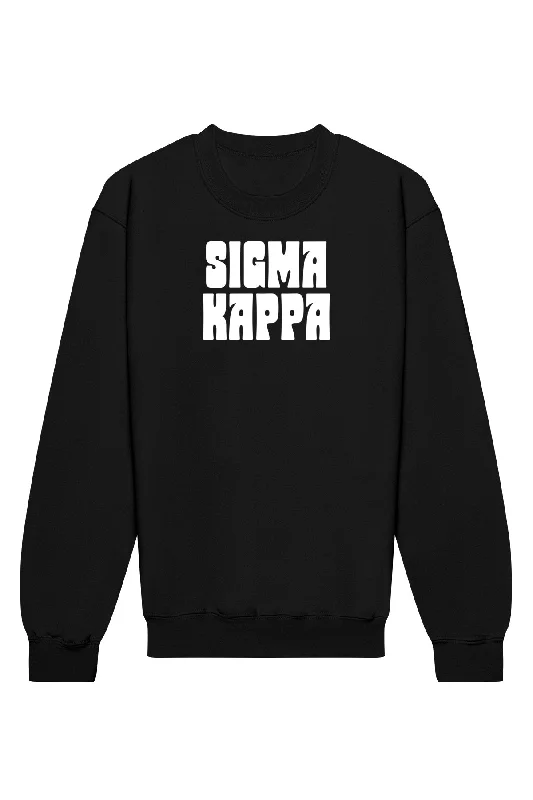 Special Discount Sigma Kappa Bubbly Crewneck Sweatshirt