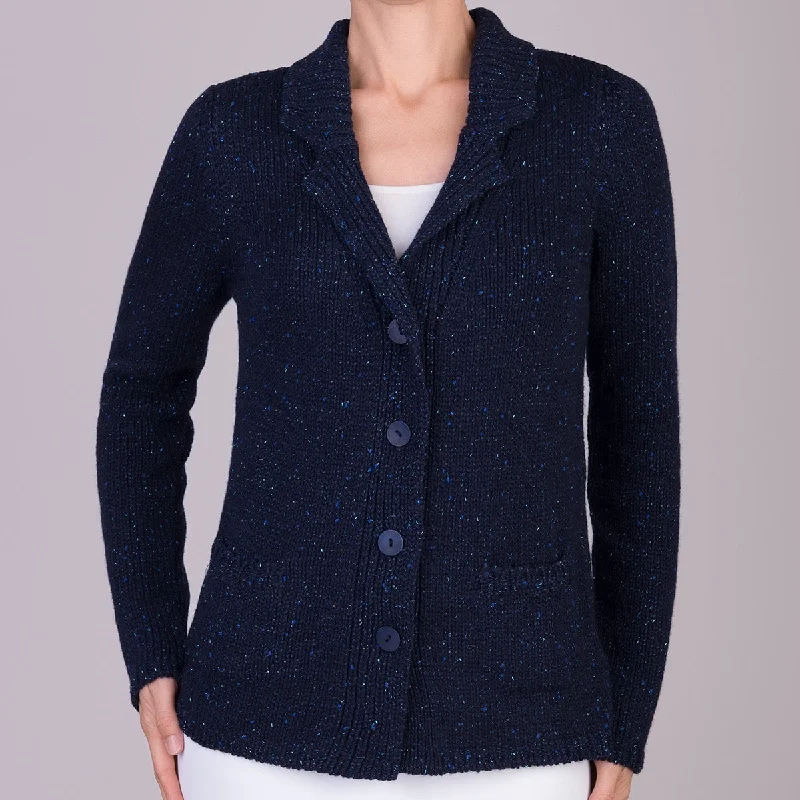 Deep Discounts Vista Cardigan in Navy