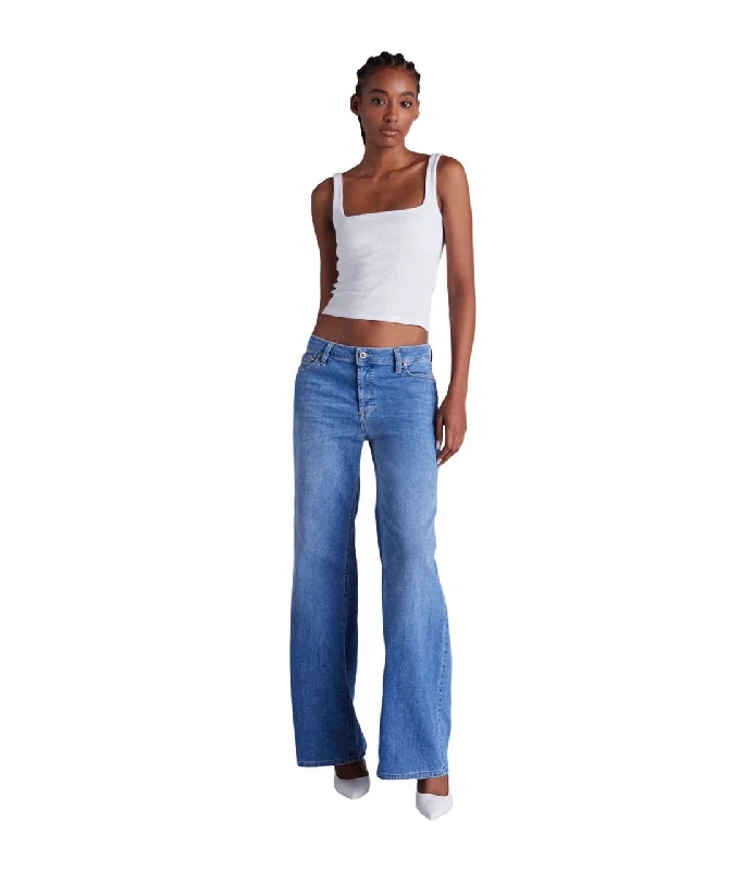 Reduced Rates Please blue denim jeans