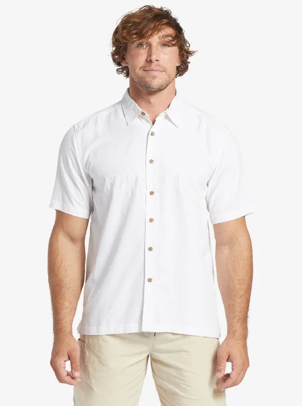 Quiksilver Short Sleeve Men's Woven Shirts Waterman