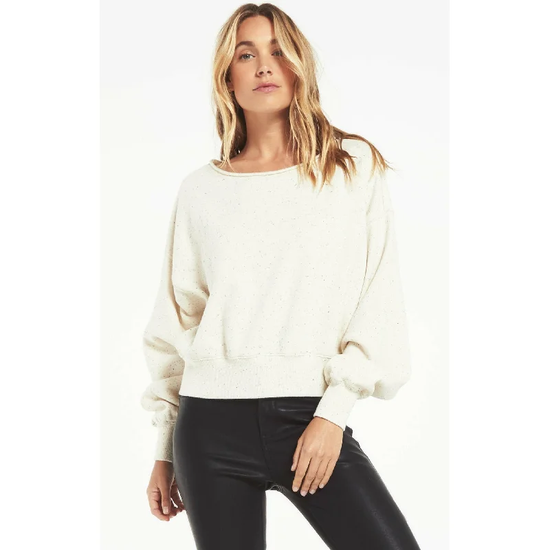 Super Savings Allie Speckled Sweatshirt
