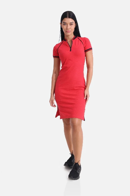 Great Bargains Viva Magenta Polo Dress