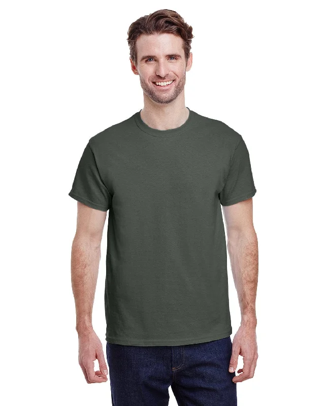 Gildan Ultra Cotton Heavyweight T-Shirt | Military Green