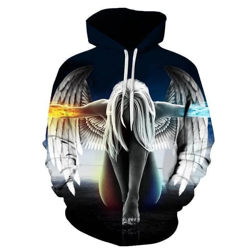 Don't Delay Angel Wings Hoodie UNISEX
