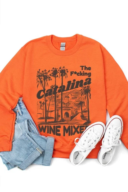 Take Advantage Catalina Wine Mixer Graphic Fleece Sweatshirts
